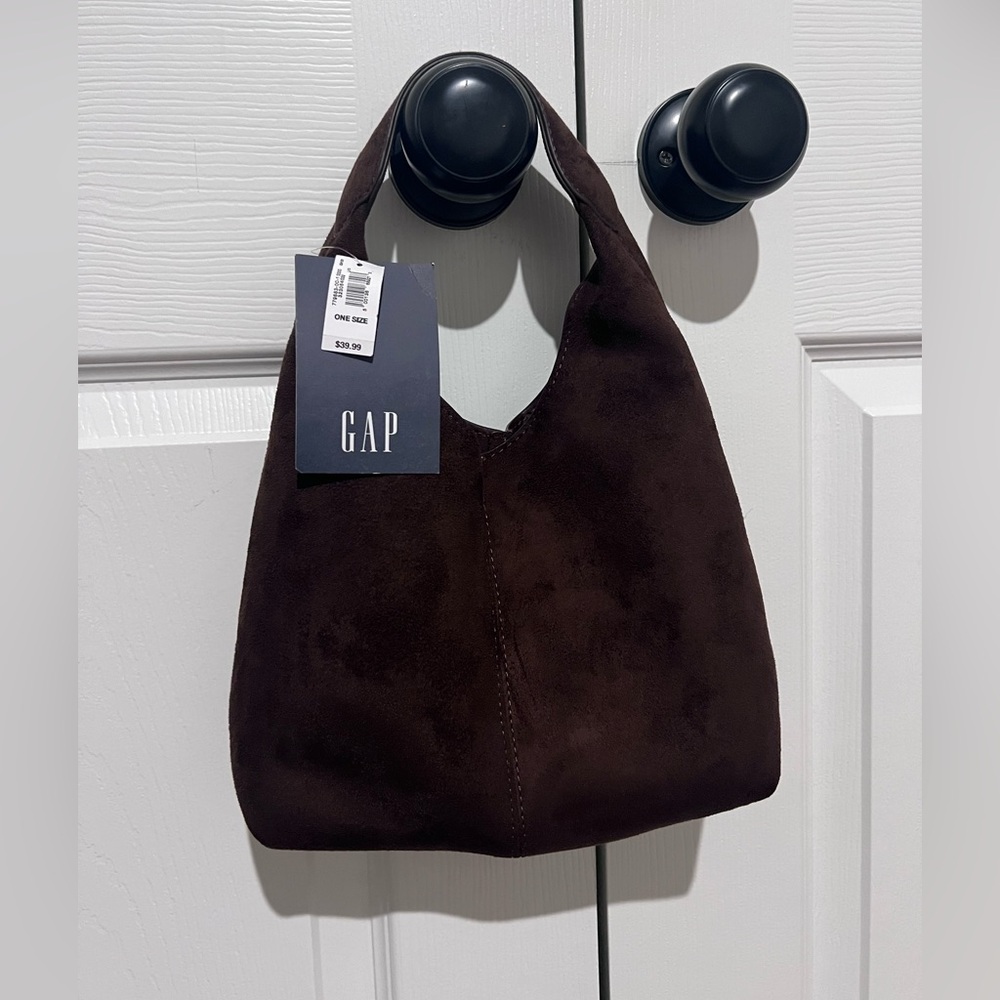 Mini Faux Suede Handbag